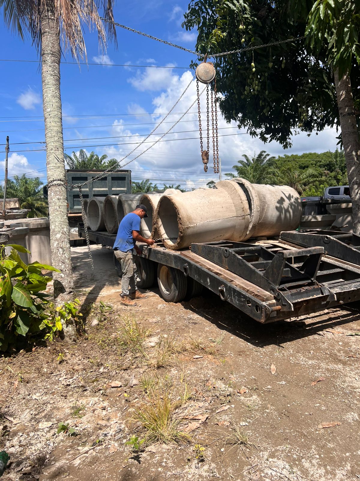 Proyecto solo imagen - alcantarillas instaladas